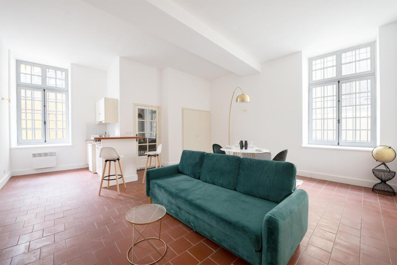 Superbe Appartement Avec Cour Dans La Bastide Каркассон Экстерьер фото