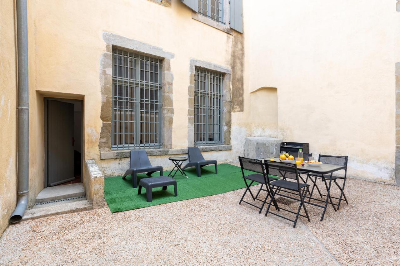 Superbe Appartement Avec Cour Dans La Bastide Каркассон Экстерьер фото