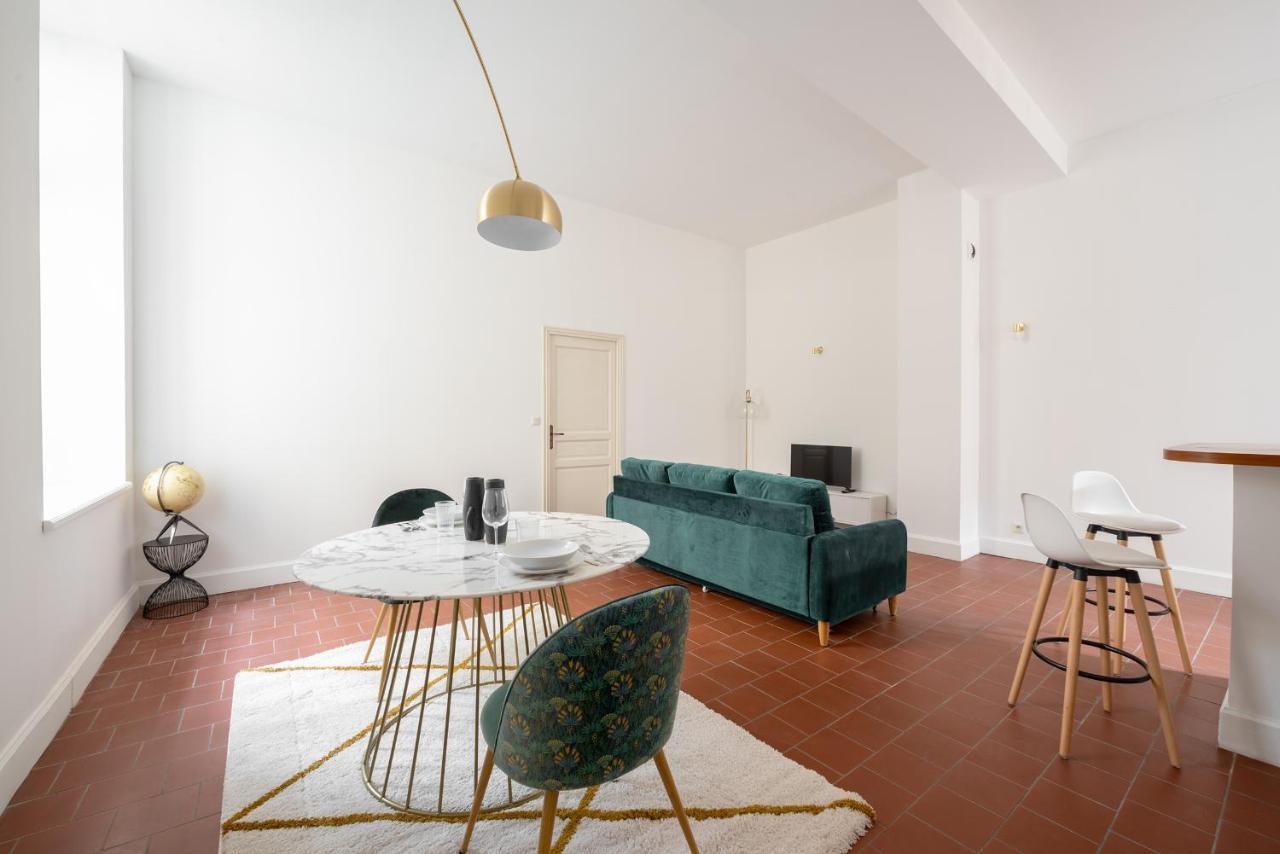 Superbe Appartement Avec Cour Dans La Bastide Каркассон Экстерьер фото